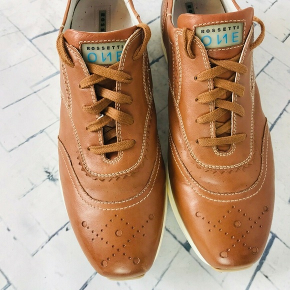 FRATELLI ROSSETTI ONE Mens Brown Leather Casual Ox - Picture 3 of 8